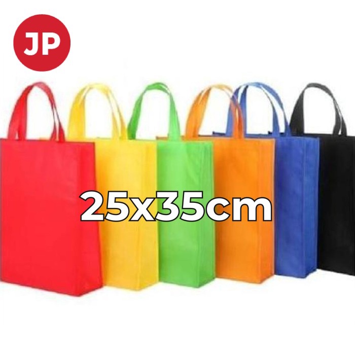 

NEW TAS SPUNBOUND TALI 25X35 (ISI 12 TAS) - Putih