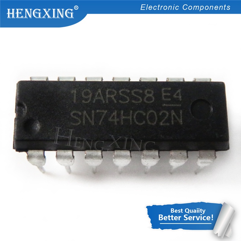 100pcs Ic SN74HC02N SN74HC02 74HC02N 74HC02 DIP-14