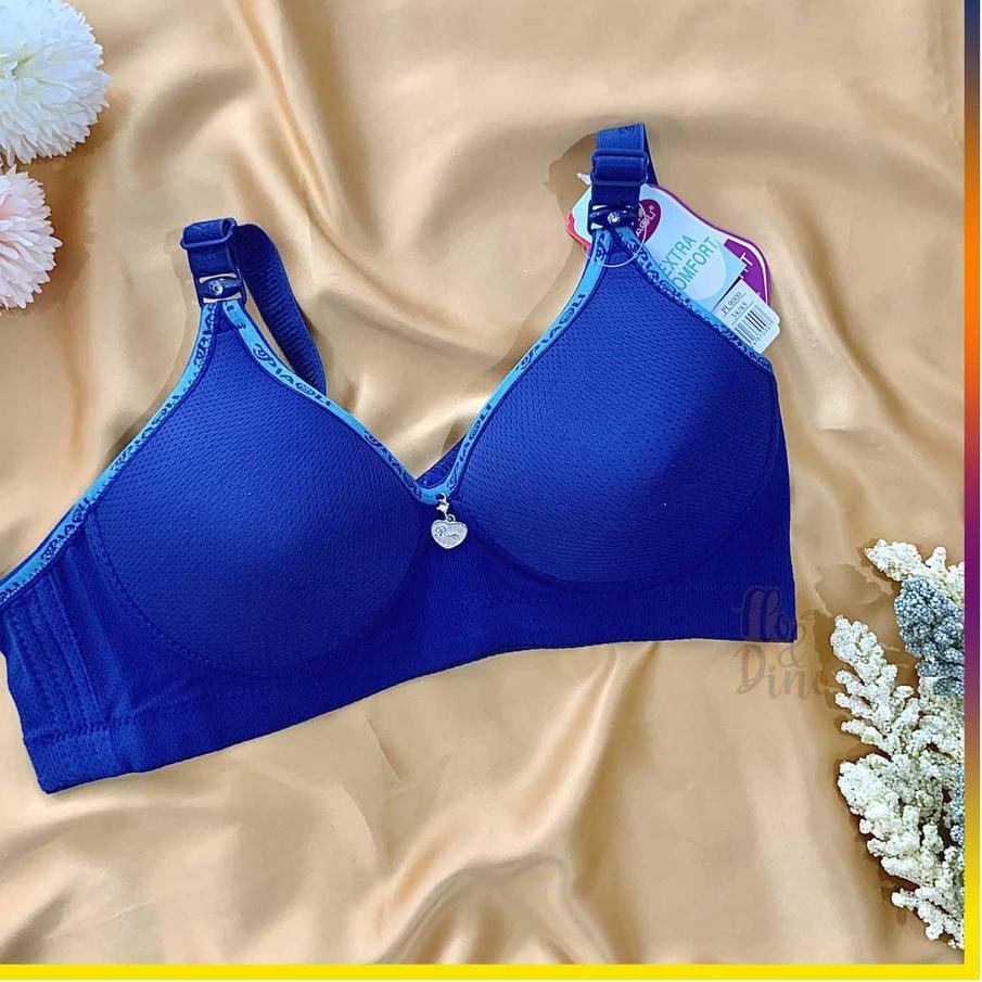 ۝ Bra Wanita Tanpa Kawat | BH Piaoli polos pori ➳