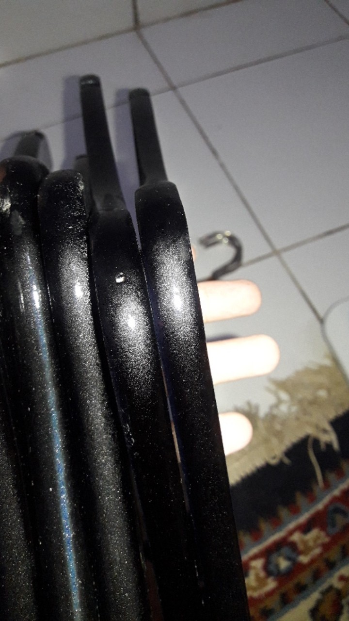 Hanger Kayu Dewasa Hitam Gantungan Baju Pakaian Display Baju Distro Butik Hitam Palang Dewasa Remaja