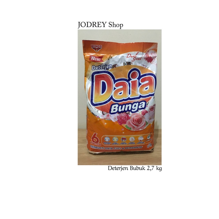 Daia Bunga Deterjen Bubuk 2,7kg