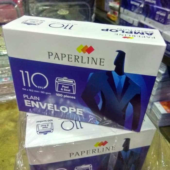 

Amplop Putih Paperline 110 Polos 114 x 162 mm Atk