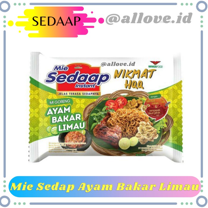 

Mie Sedaap Ayam Bakar Limau / Mie Sedap Ayam Bakar Limau
