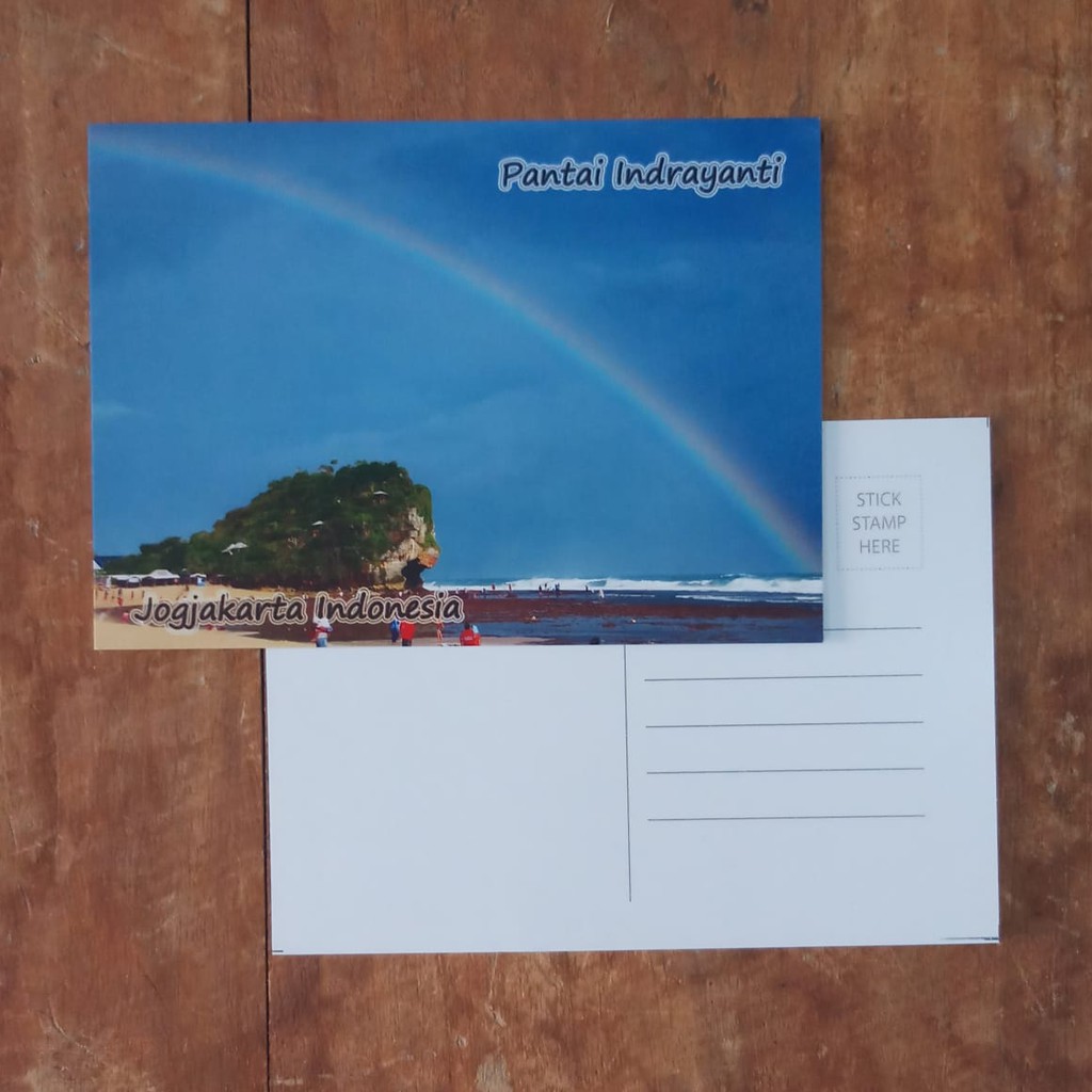 

KARTU POS JOGJA POSTCARD - PANTAI INDRAYANTI PELANGI