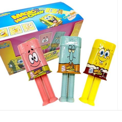

☘ Korean Magic Hair Candy / Korea Viral Squidward Spongebob Candy / Magic Hair Candy Viral ☘