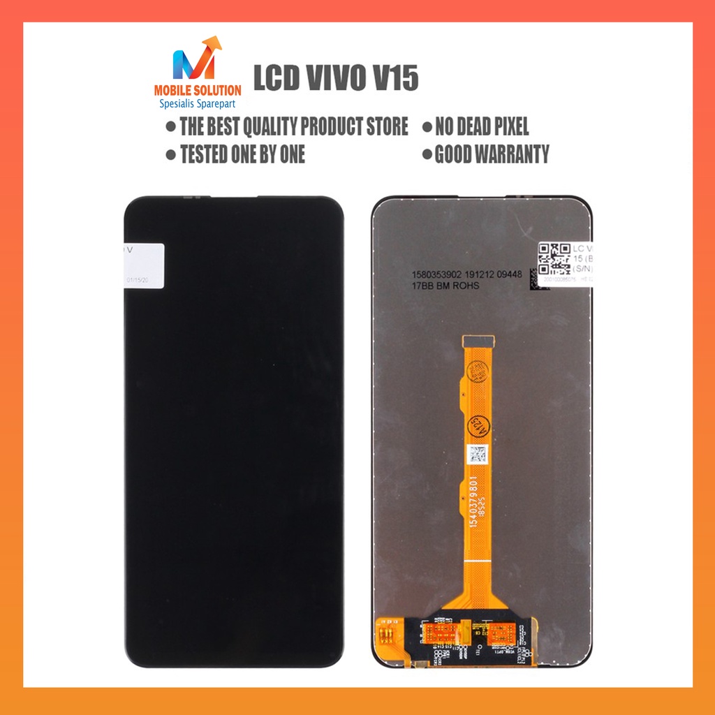 Grosir LCD Vivo V15 ORIGINAL 100%  Fullset Touchscreen Garansi 1 Bulan + Packing / Bubbel