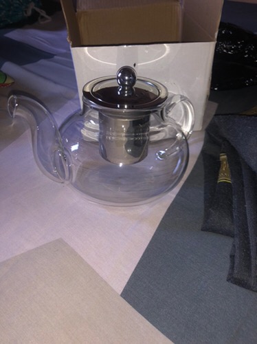 Teko Teh Infuser 400ml Dan 600ml / Tea Pot Stainless / Kungfu Teapot Chinese Tea / Teko Teh Kaca