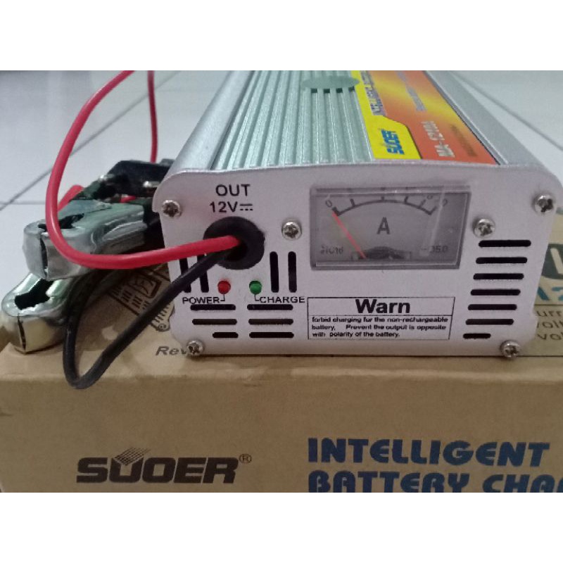 INTELLIGENT BATTERY CHARGER SUOER 10A MA-1210A, ( KUALITAS BAGUS)