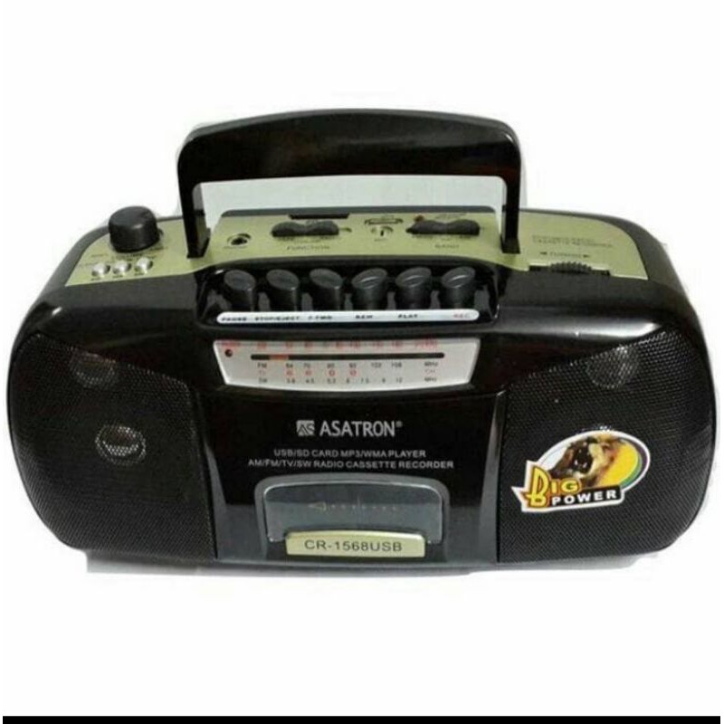 Radio Asatron 1568 Tape/Kaset usb micro sd
