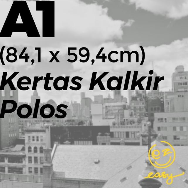 

[KODE W092] Kertas Kalkir A1 Polos
