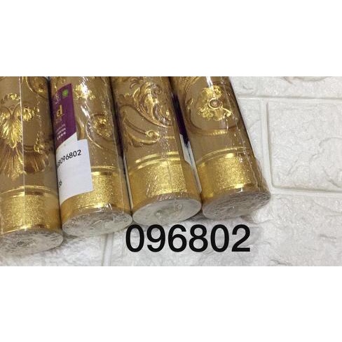 ☺ Wallpaper Dinding Border List Klasik Gold mewah ➱