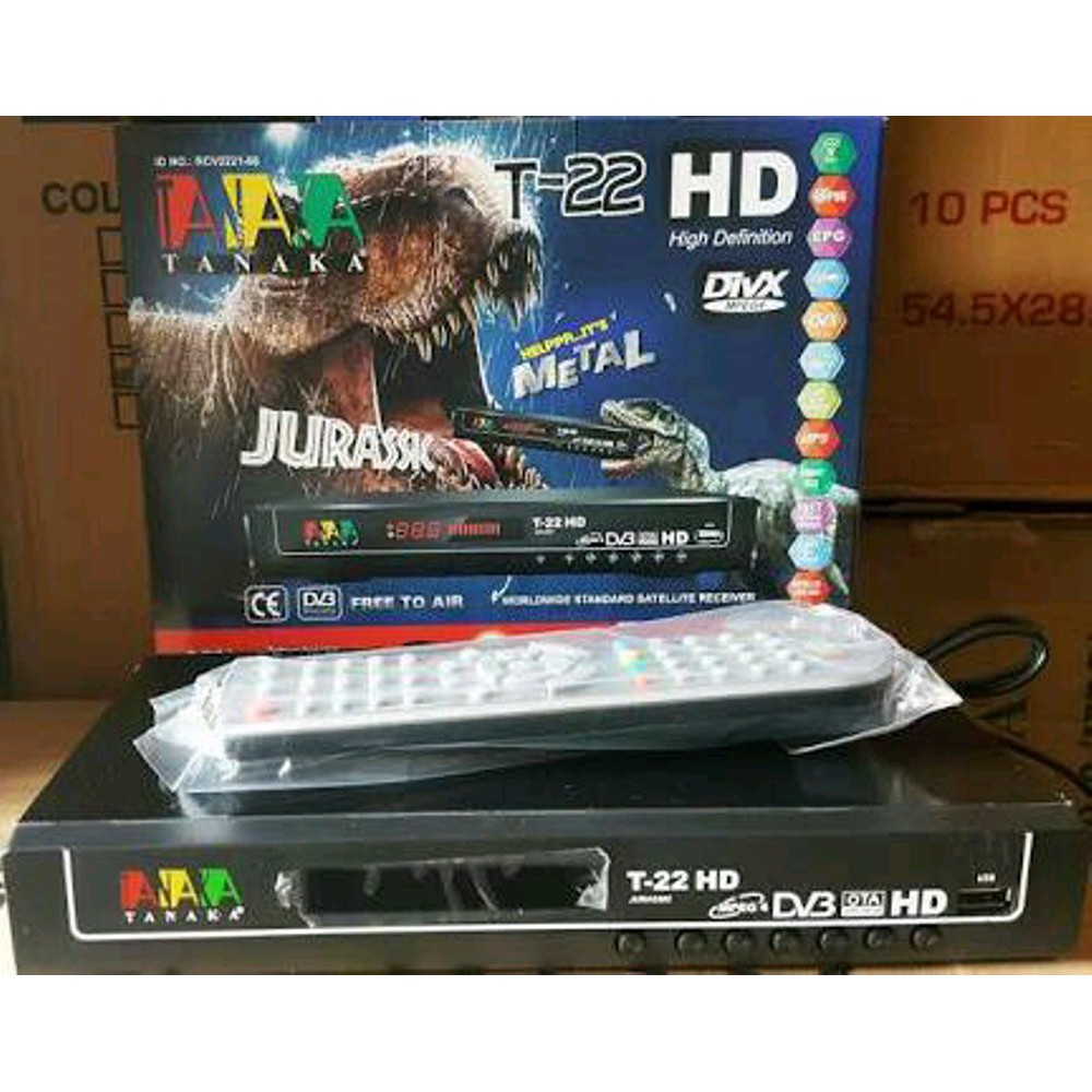 Tanaka T 22 HD Jurassic Metal Receiver Parabola Berkualitas