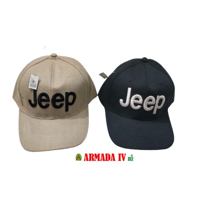 Topi Jeep Bahan Kain