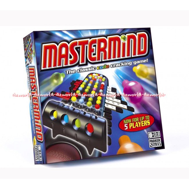 Mastermind The Classic Code Mainan Anak Dengan 5 Orang Mainan Edukasi