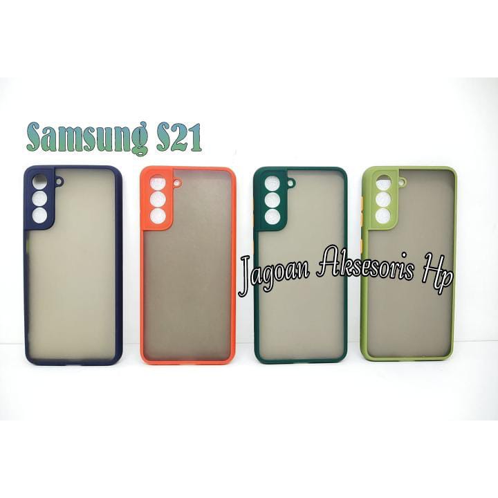 Bumper AERO CASE Samsung S21 6.2 inch Hardcase My Choice List Warna Matte