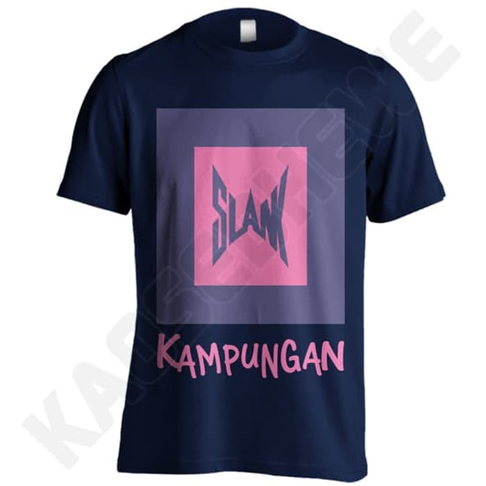 KAOS SLANK KAMPUNGAN 01 - KGD - DONGKER UKURAN S-XXL