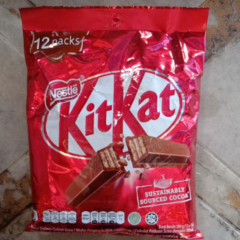 

Kit-Kat batang Malaysia isi 12 packs