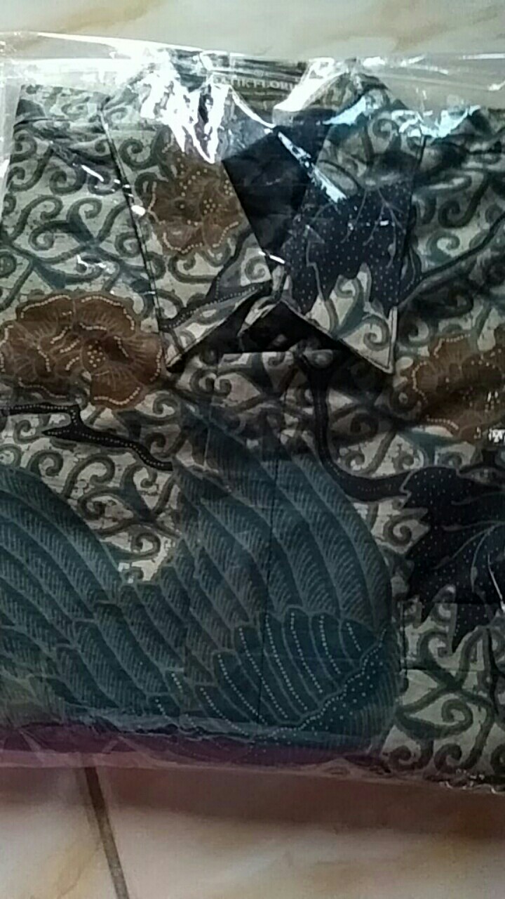 Uwer Merak Kemeja Batik Pria Full Furing Bahan Katun Cabut Primisima
