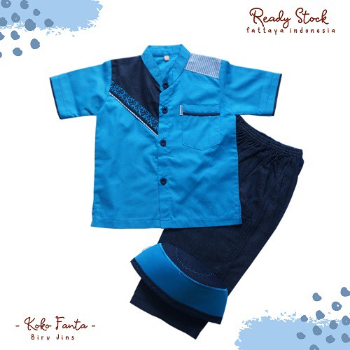 BAJU KOKO ANAK FATTAYA COLLECTION INDONESIA KODE FANTA
