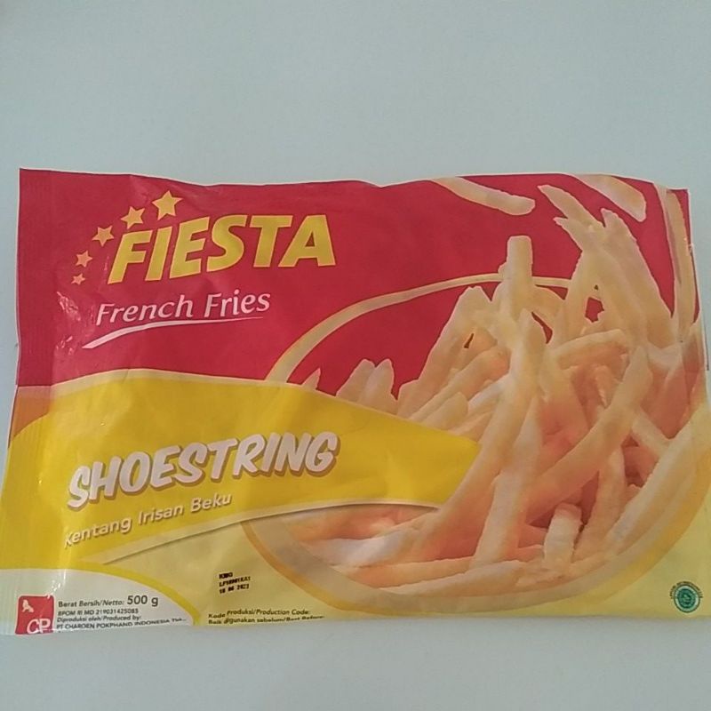 

fiesta french fries shoestring 500gr
