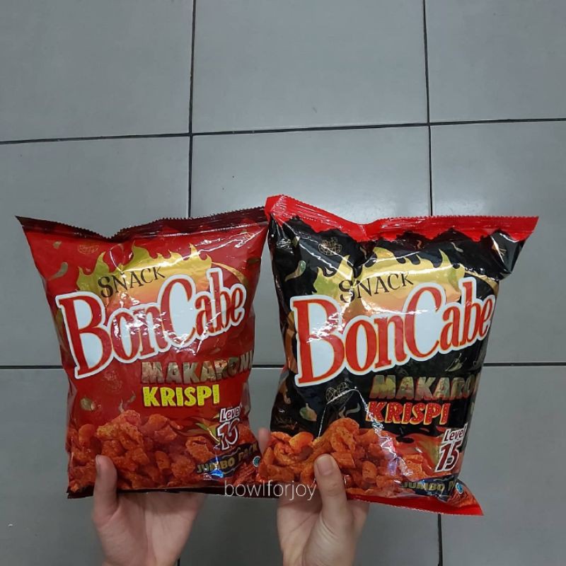 

snack boncabe makaroni krispi