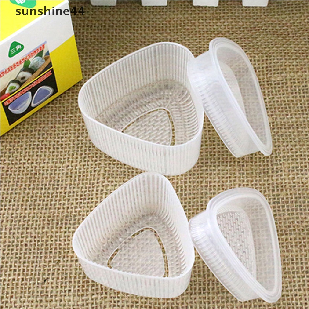 Sunshine 2 PCS / 1 Set Cetakan Nasi Onigiri / Sushi / Bento DIY