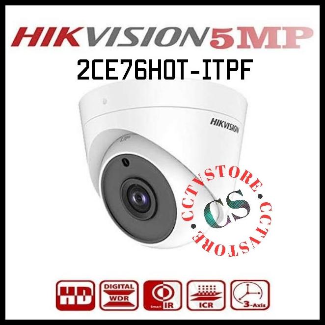 Cctv Indoor Hikvision 5Mp Kamera Cctv Hikvision Indoor 5 Mp