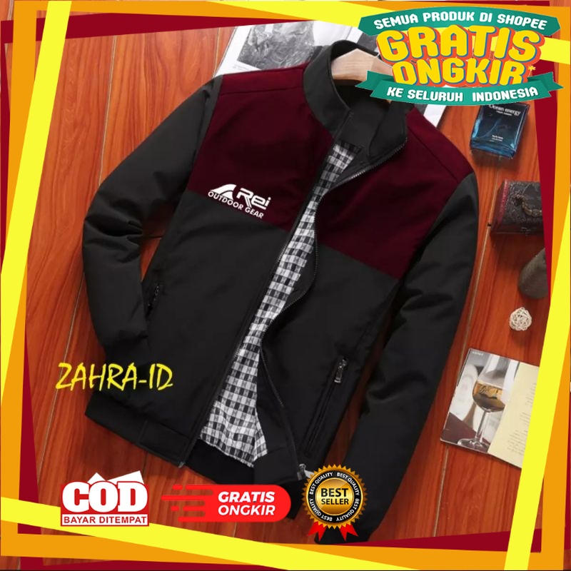 Jaket Musim Dingin Tebal hangat / Jaket Reii Outdoor size jumbo dewasa / Jaket Bomber polos pria / J