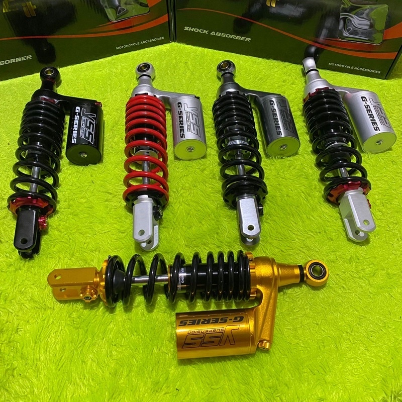 Shock breaker belakang matic single by race it UK 310/free anting atas 330 replika yss G series hita