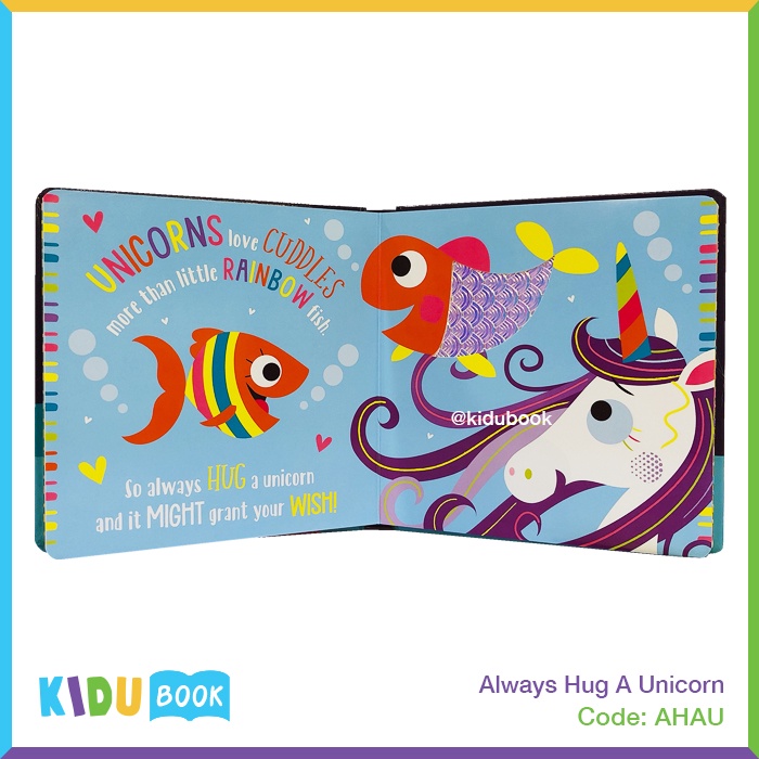 Buku Cerita Bayi dan Anak Always Hug A Unicorn Kidu Toys