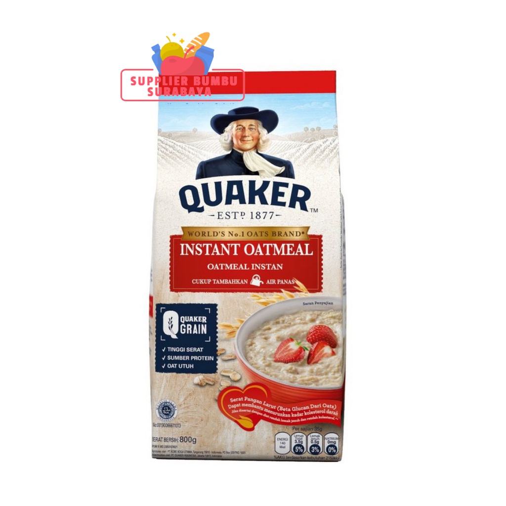 Quaker Instant Oat Quick Cook Oatmeal 800g