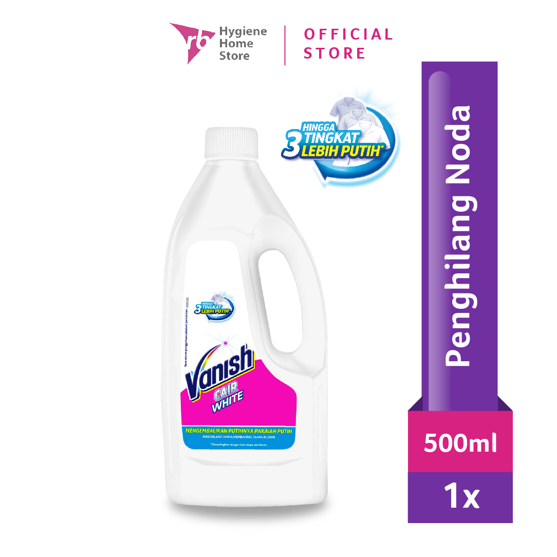 Vanish White Cair Botol 500 ml Penghilang Noda dan Vanish White Cair Botol 500 ml Penghilang Noda dan