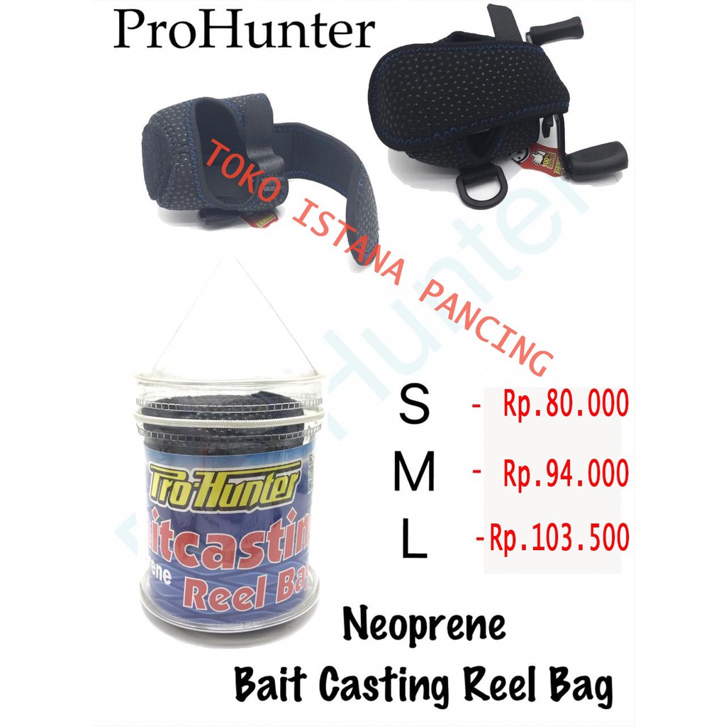 TAS PANCING PROHUNTER NEOPRENE BAIT CASTING BAG / TAS REEL BC PANCING MANCING MANIA ISTANAPANCINGTTE