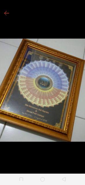 Mahar Nikah Uang Kuno , Mahar Uang, Mahar Cikarang Bekasi, Seserahan Bingkai 3d 12r