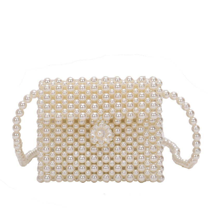 Tas Mutiara Diy Tenunan Tangan Buatan Sendiri Bahan Tas Peri Peri Bahu Utusan Mini Liar Manik Manik Shopee Indonesia