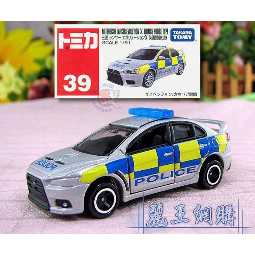 Jual Tomica Mitsubishi Lancer Evo X British Police Berkualitas