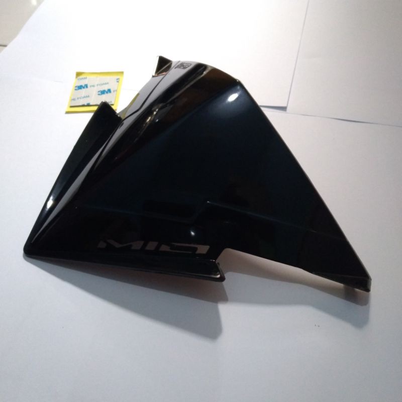 Visor Mio M3,MioZ Hitam Kilap Bahan AcrilicTebal