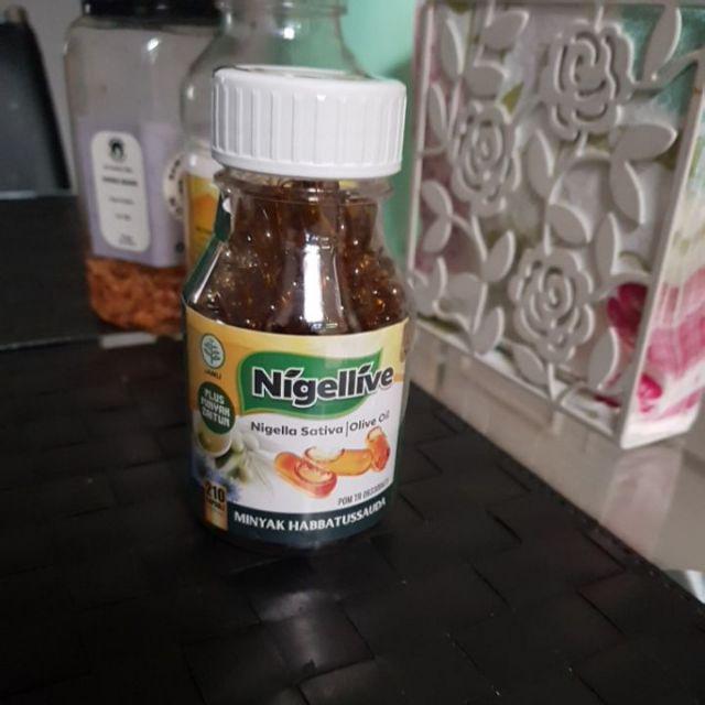 NIGELLIVE MINYAK HABBATUSSAUDA PLUS MINYAK ZAITUN 200