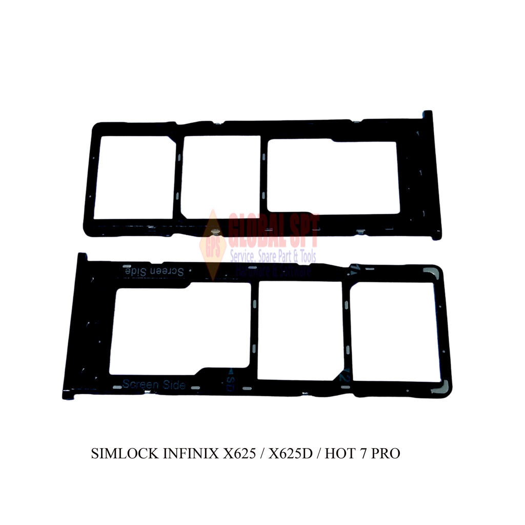 SIMLOCK INFINIX X625 / DUDUKAN SIMTRAY / TEMPAT KARTU INFINIX HOT 7 PRO / X625D