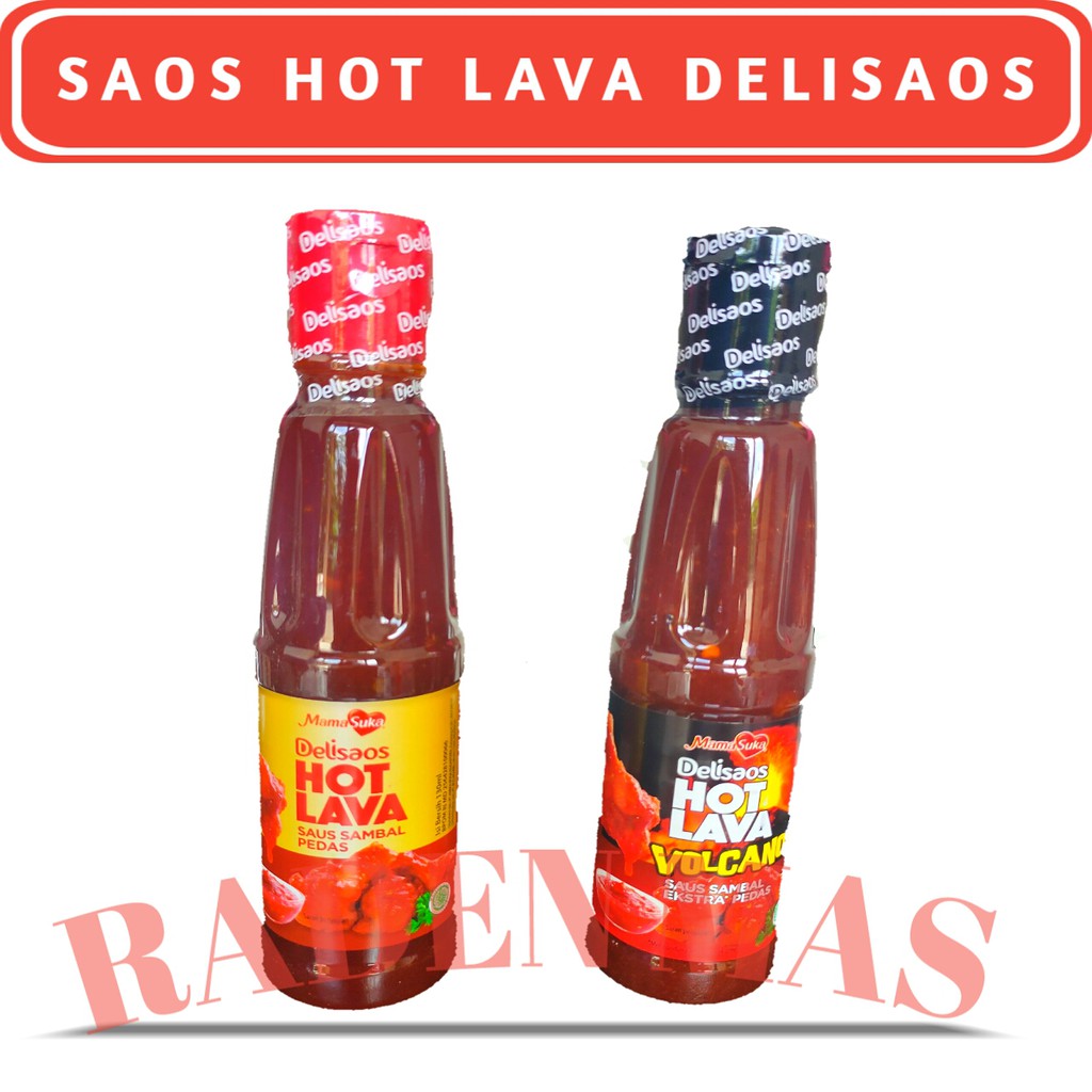 

MAMASUKA SAUS SAMBAL DELISAOS HOT LAVA 130Ml