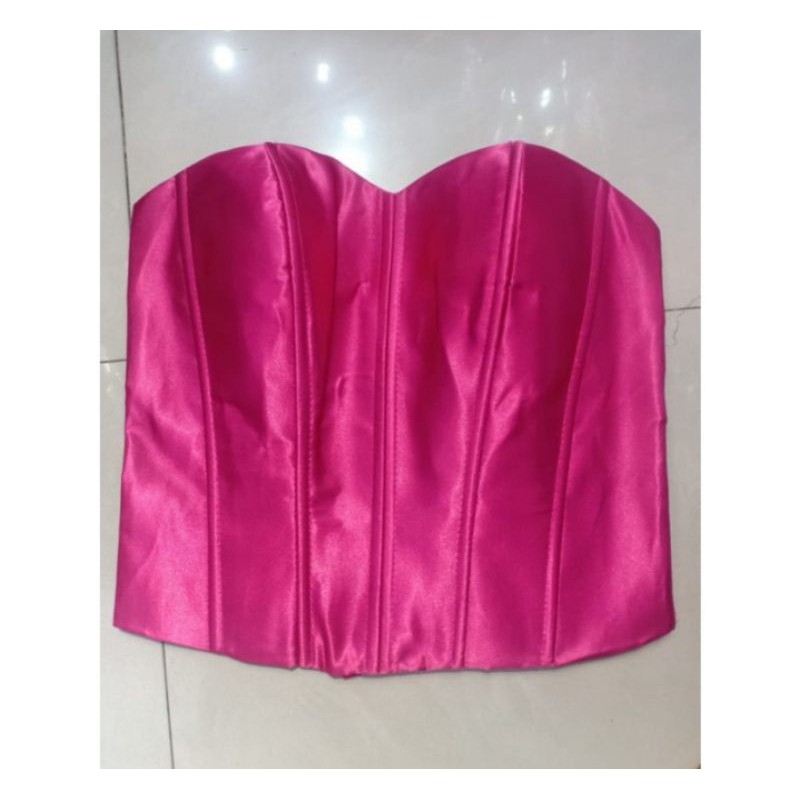 kamisol/bustier satin jumbo