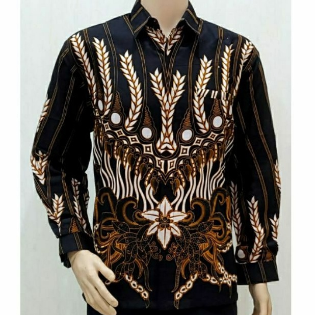 [FULL FURING] Kemeja Pria Batik Furing Jumbo 4L-5L Lengan Panjang Batik Premium Modern Hem Pria Big Size CML