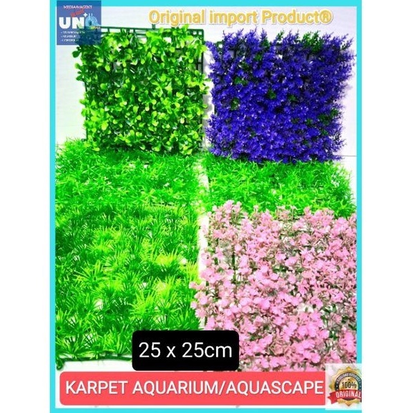 KARPET SINTETIS IMPORT AQUARIUM / ARTISTIK BACKGROUND HIASAN LATAR DINDING