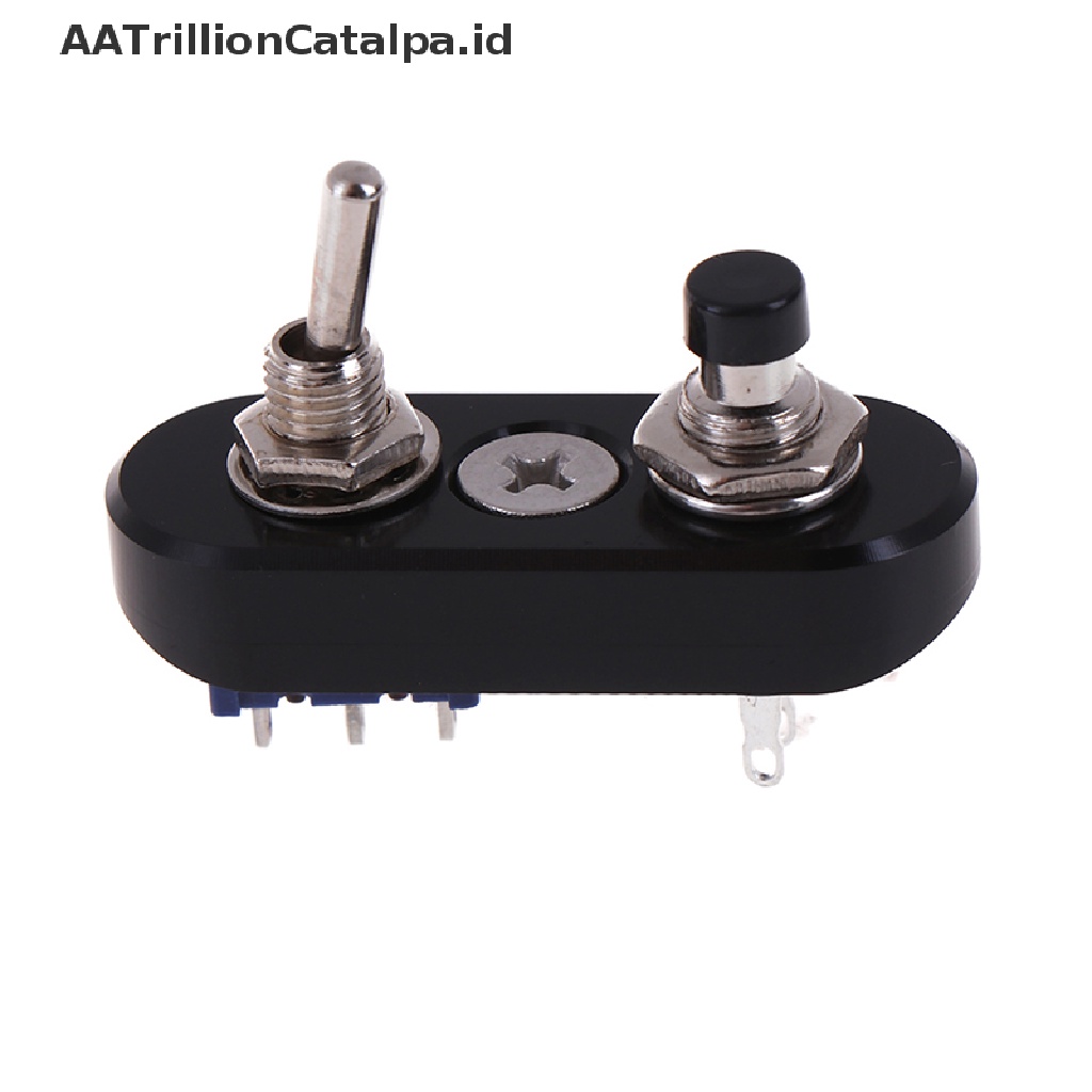 (AATrillionCatalpa) Saklar on-off Lampu Sein / Klakson Bahan CNC Untuk Stang Motor