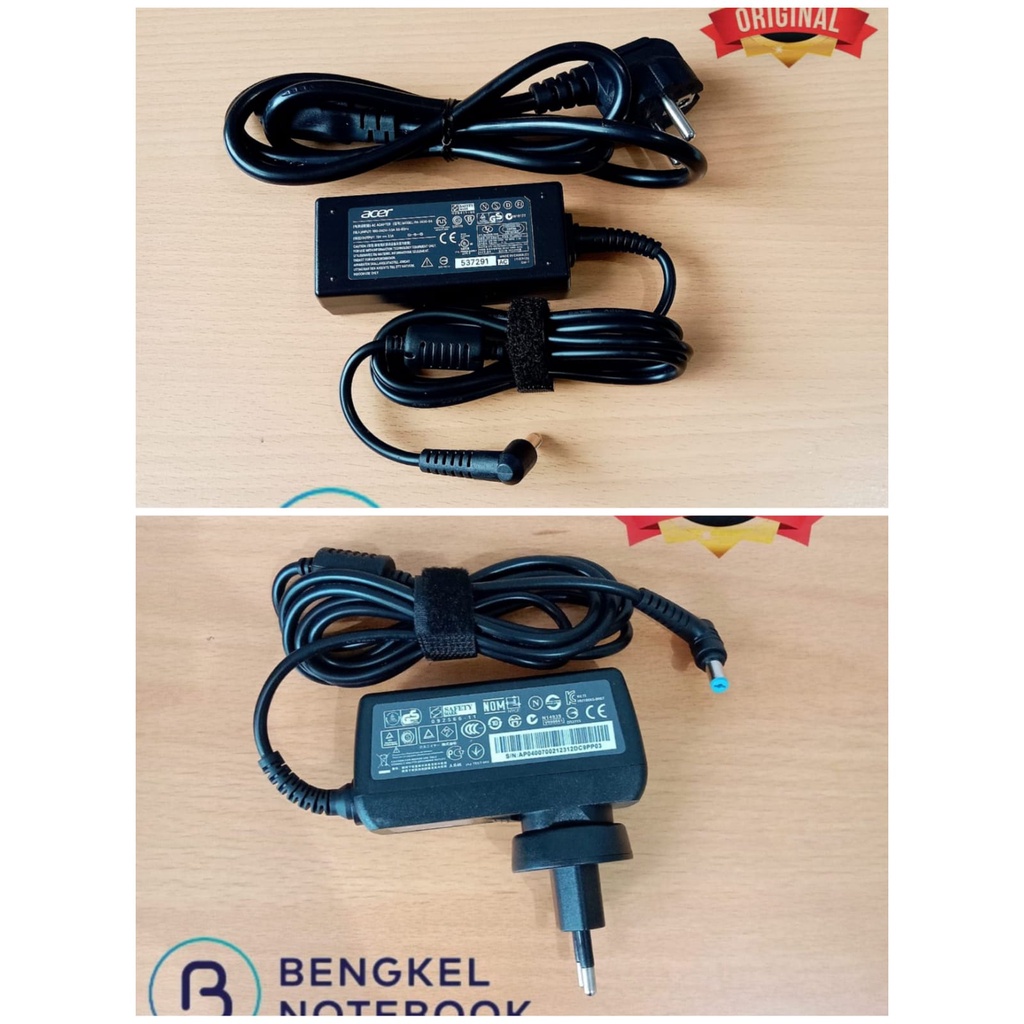 Adaptor Charger Acer 19v  2.15a  DC.5.5X1.7mm D255 D270 D257 AO722 722 725 756 AO756 AOD756 V5-121 V5-122 V5-132 AO532H d260