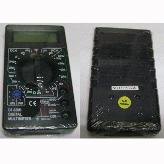 Avometer Digital Multimeter DT830B