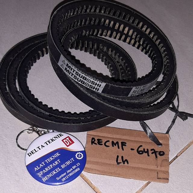 V belt / Fanbelt RECMF-6470 (Vbelt Kipas Yanmar AW70 / AW82 Combine Harvester)