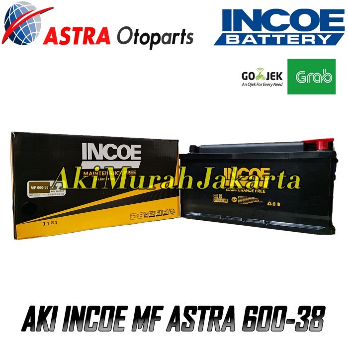 {BEKAS} Aki Mobil INCOE ASTRA MF 60038 60044 DIN 100 Aki Kering 12V / 100Ah Diskon