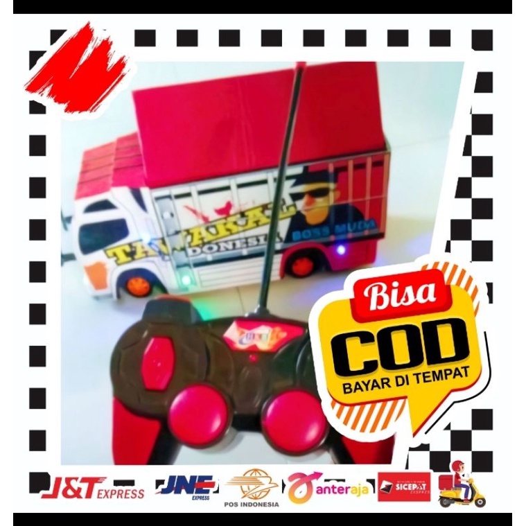TRUK OLENG REMOT CONTROL LINCAH
