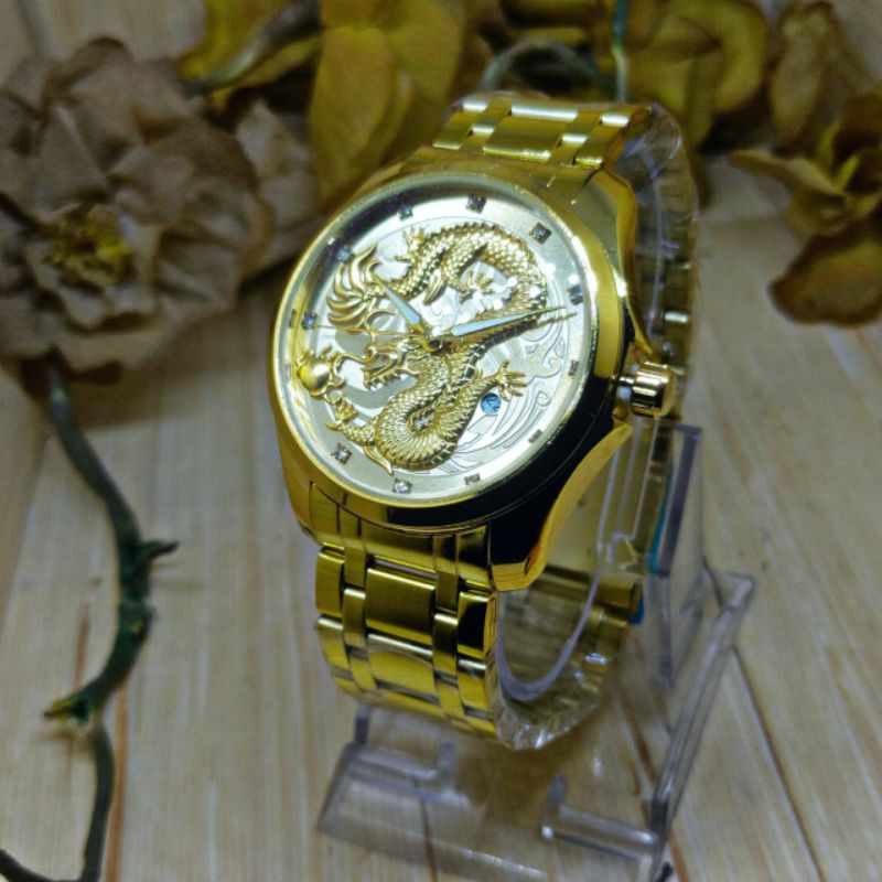 READY JAM TANGAN PRIA MOTIF NAGA.